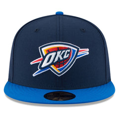 Oklahoma City Thunder Team Color 2Tone 59FIFTY Fitted Hat Navy/Royal - New Era