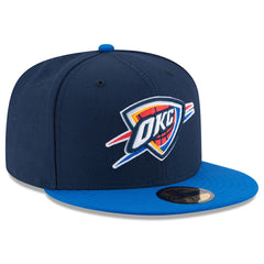 Oklahoma City Thunder Team Color 2Tone 59FIFTY Fitted Hat Navy/Royal - New Era