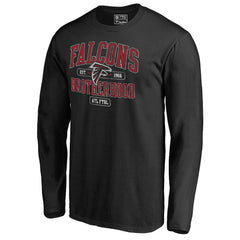 Atlanta Falcons Hometown Brotherhood Collection Guild Long Sleeve T-Shirt - Black T-shirts