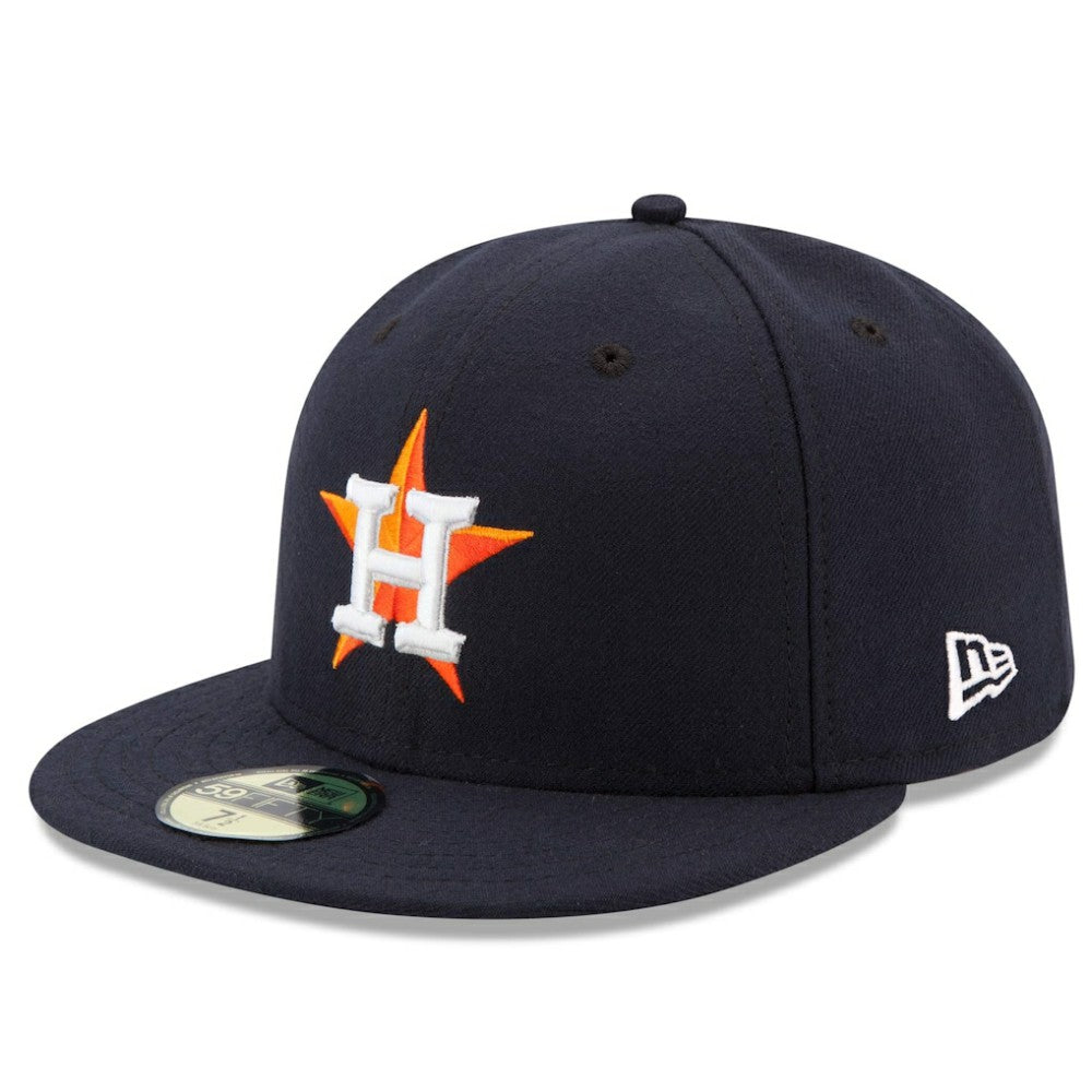 Houston Astros New Era Home Authentic Collection On Field 59FIFTY Performance Fitted Hat - Navy Hats
