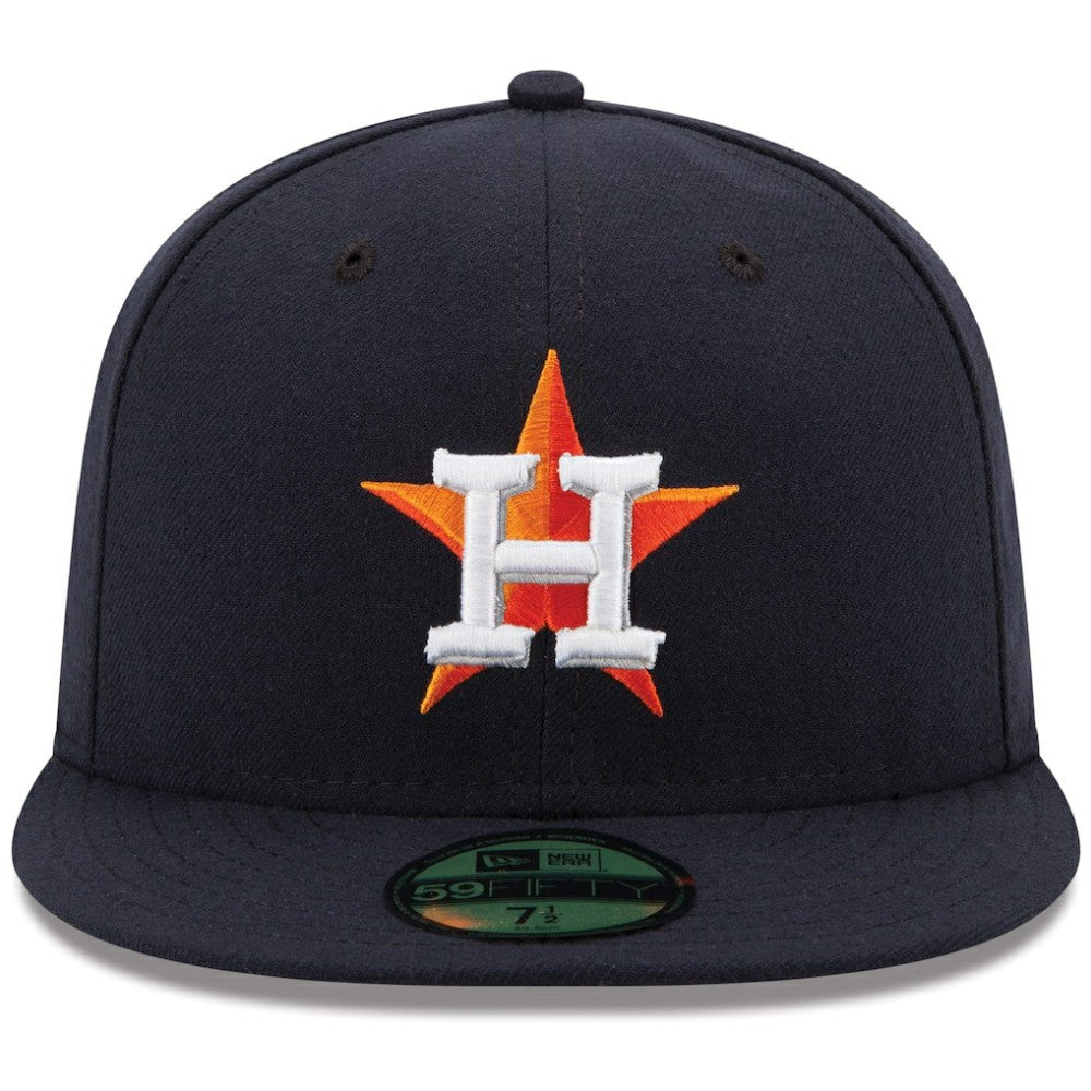 Houston Astros New Era Home Authentic Collection On Field 59FIFTY Performance Fitted Hat - Navy Hats