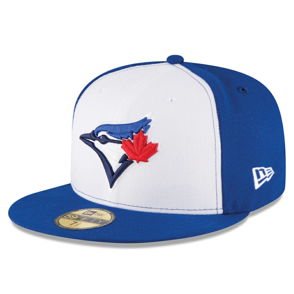Toronto Blue Jays New Era 2017 Authentic Collection On-Field 59FIFTY Fitted Hat - White/Royal Hats