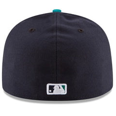 Seattle Mariners New Era Alternate Authentic Collection On Field 59FIFTY Fitted Hat - Navy/Teal Hats