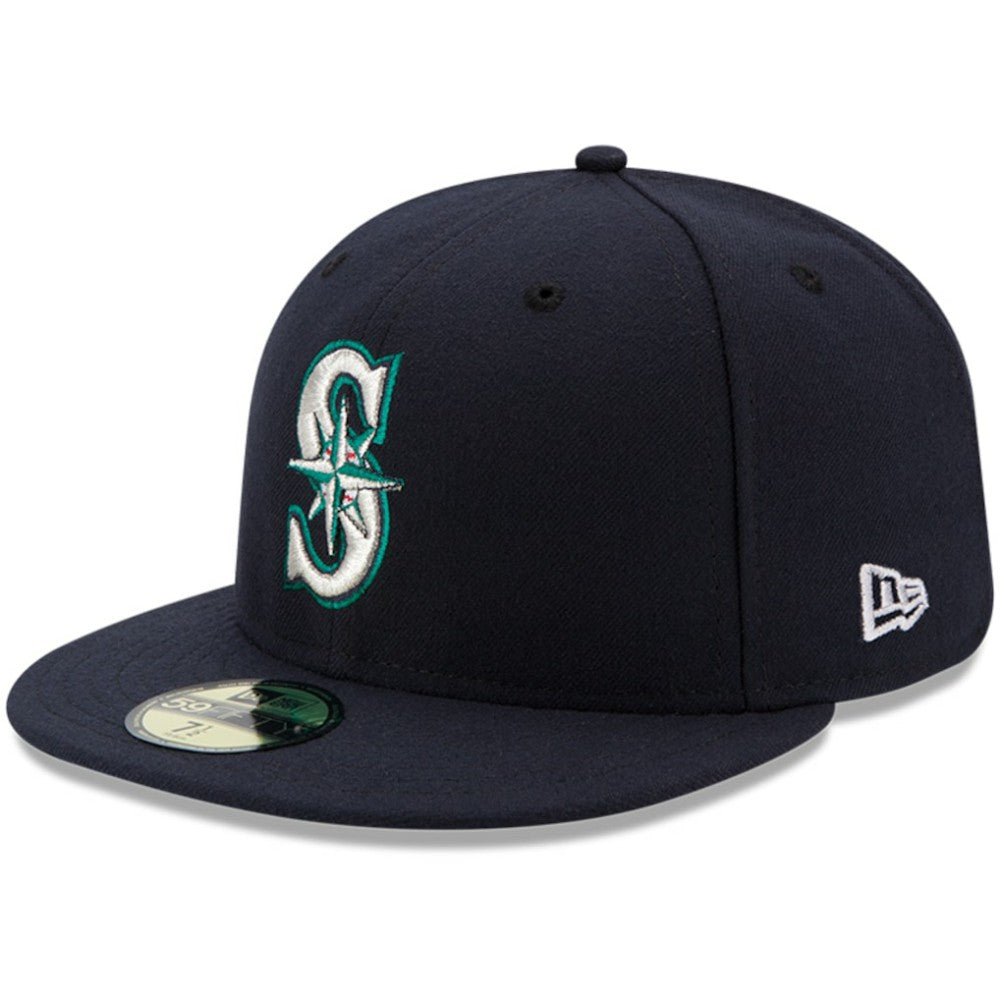 Seattle Mariners New Era Authentic Collection On Field 59FIFTY Fitted Hat - Navy Hats