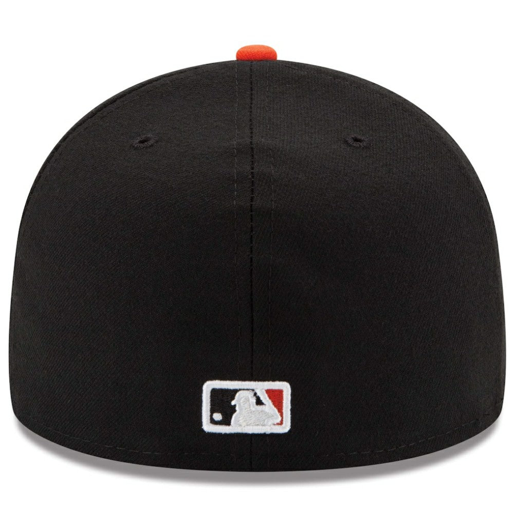 Baltimore Orioles New Era Home Authentic Collection On-Field 59FIFTY Fitted Hat - White/Orange Hats