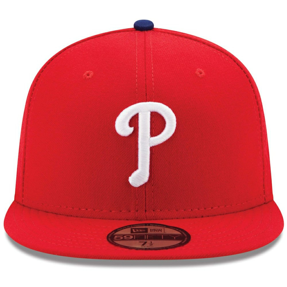 Philadelphia Phillies New Era Game Authentic Collection On-Field 59FIFTY Fitted Hat - Red Hats