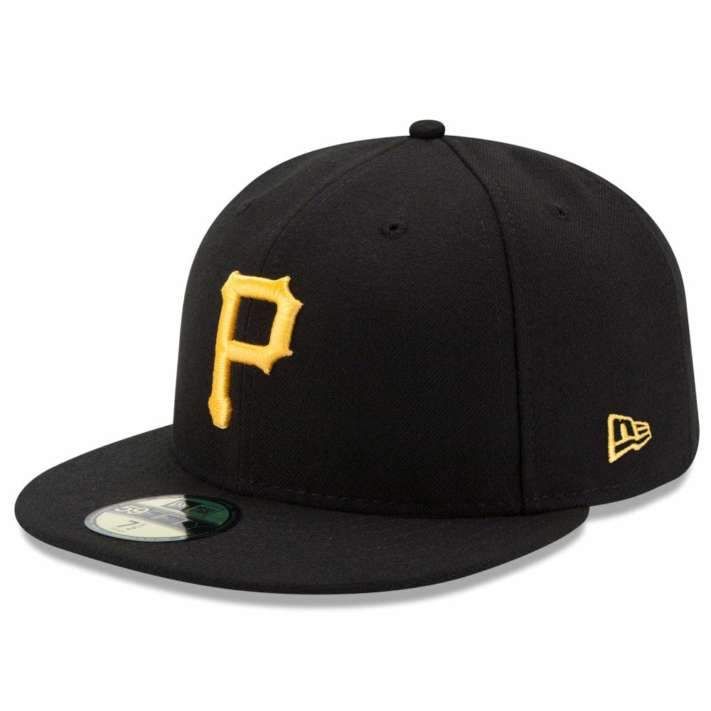 Pittsburgh Pirates New Era Game Authentic Collection On-Field 59FIFTY Fitted Hat - Black Hats