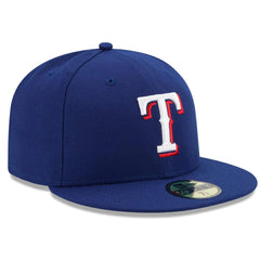 Texas Rangers New Era Game Authentic Collection On-Field 59FIFTY Fitted Hat - Royal Hats