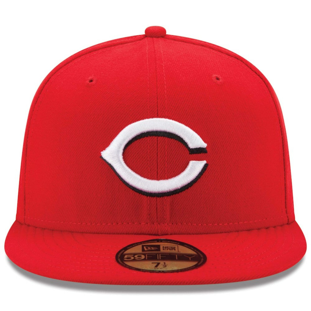 Cincinnati Reds New Era Home Authentic Collection On-Field 59FIFTY Fitted Hat - Red Hats