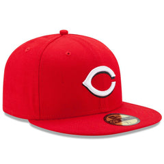 Cincinnati Reds New Era Home Authentic Collection On-Field 59FIFTY Fitted Hat - Red Hats