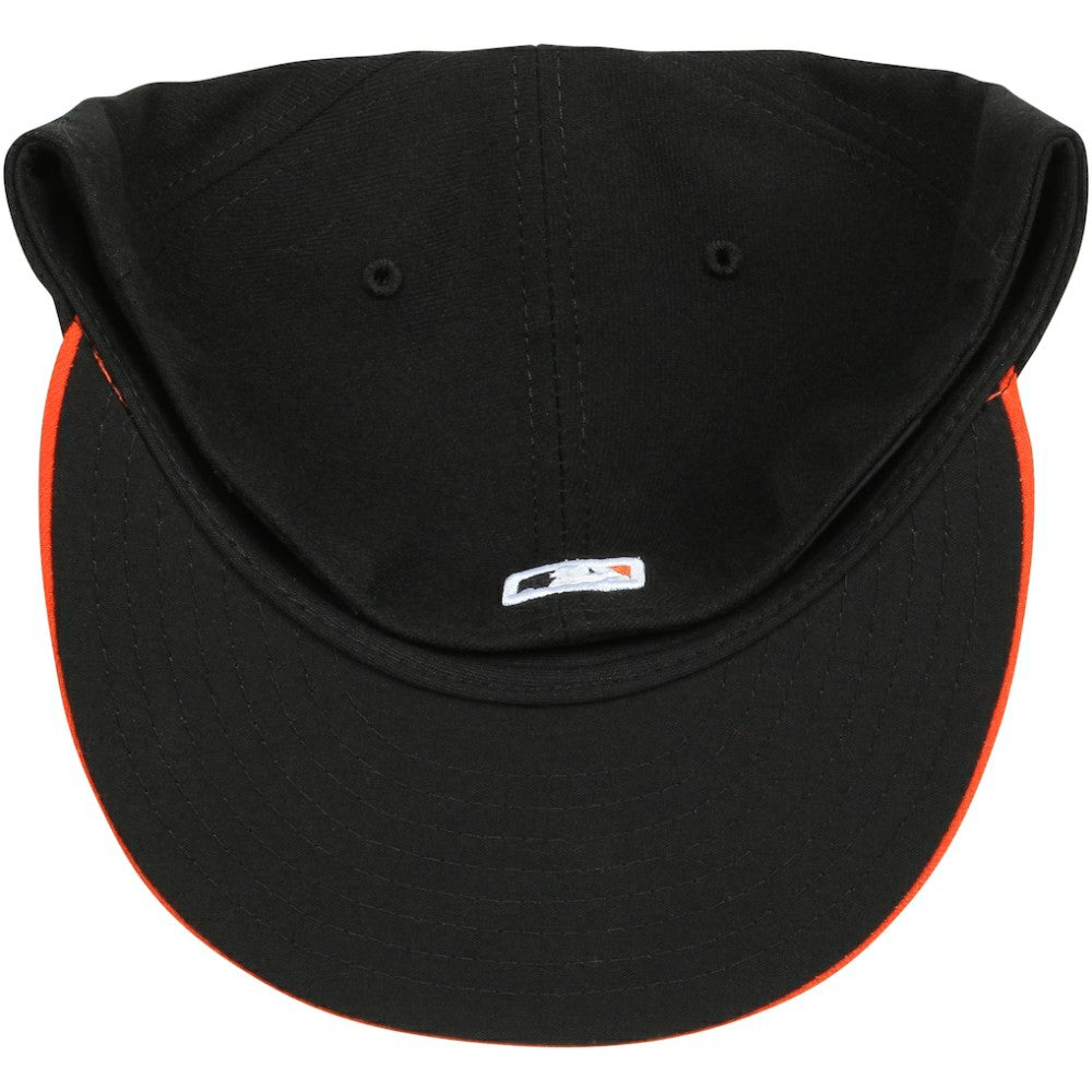 San Francisco Giants New Era Authentic Collection On-Field 59FIFTY Fitted Hat - Black/Orange Hats