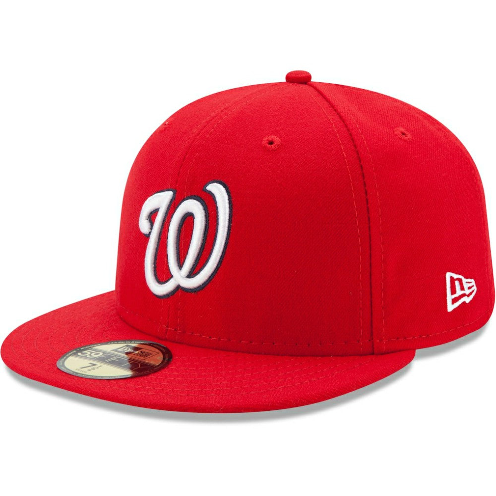 Washington Nationals New Era Game Authentic Collection On-Field 59FIFTY Fitted Hat - Red Hats