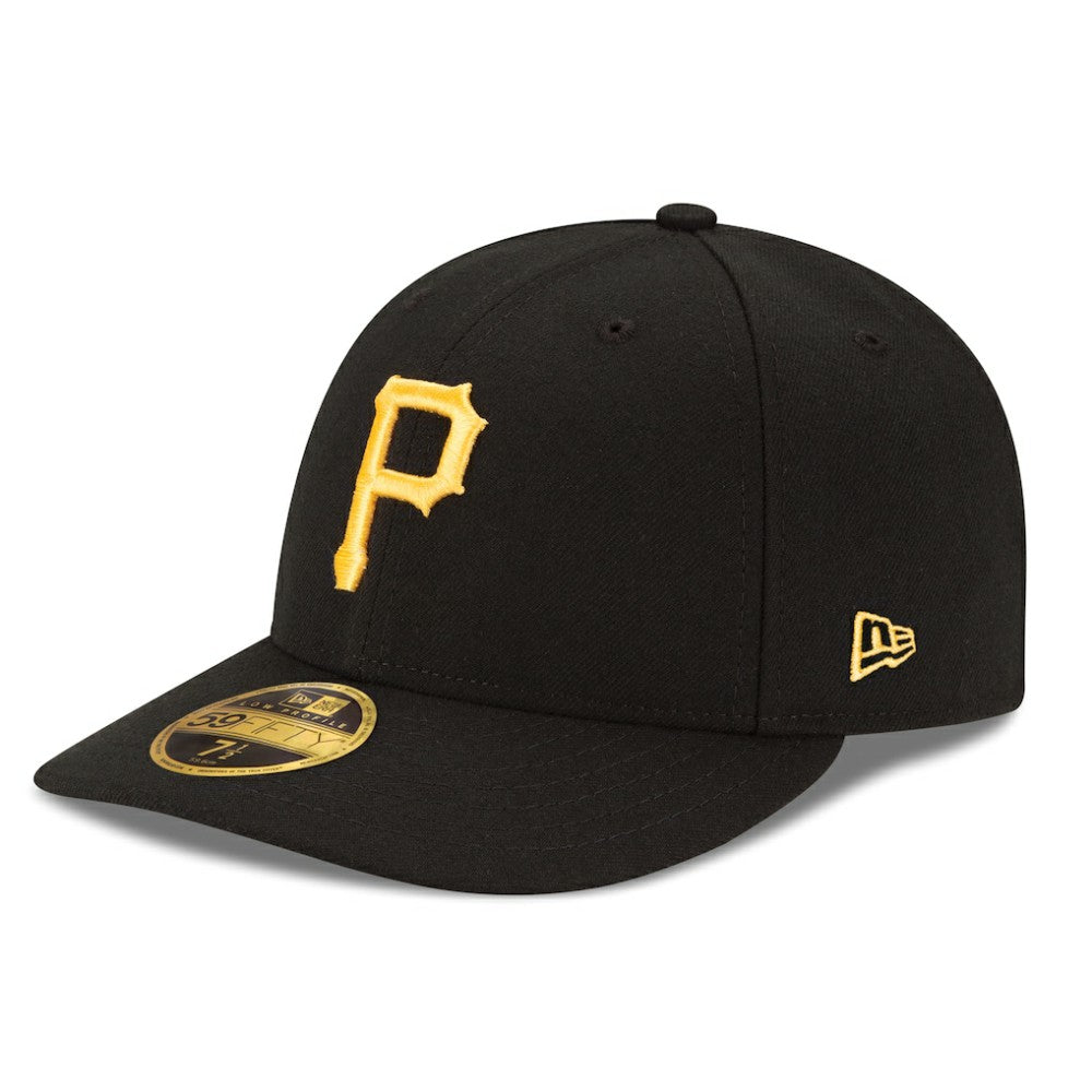 Pittsburgh Pirates New Era Authentic Collection On Field Low Profile Game 59FIFTY Fitted Hat - Black Hats