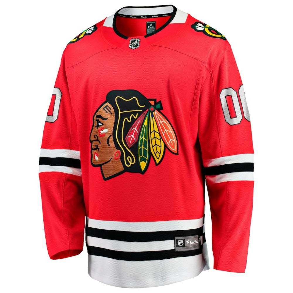 Chicago Blackhawks Fanatics Home Breakaway Custom Jersey - Red | US 2666912