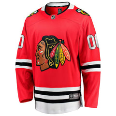 Chicago Blackhawks Fanatics Home Breakaway Custom Jersey - Red | US 2666912