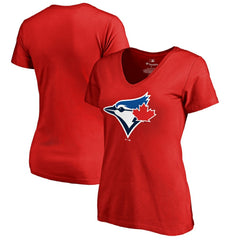 Toronto Blue Jays Women's Logo T-Shirt - Red T-shirts