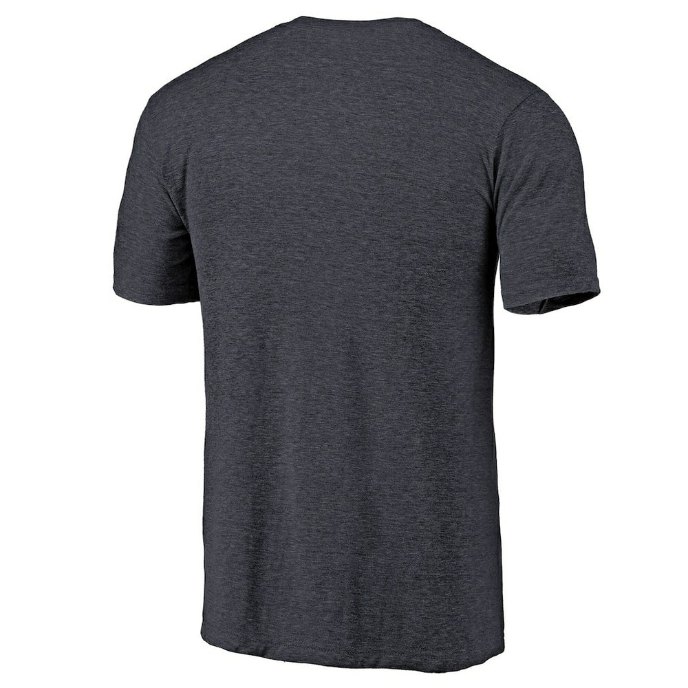Los Angeles Chargers Throwback Logo Tri-Blend T-Shirt - Navy T-shirts