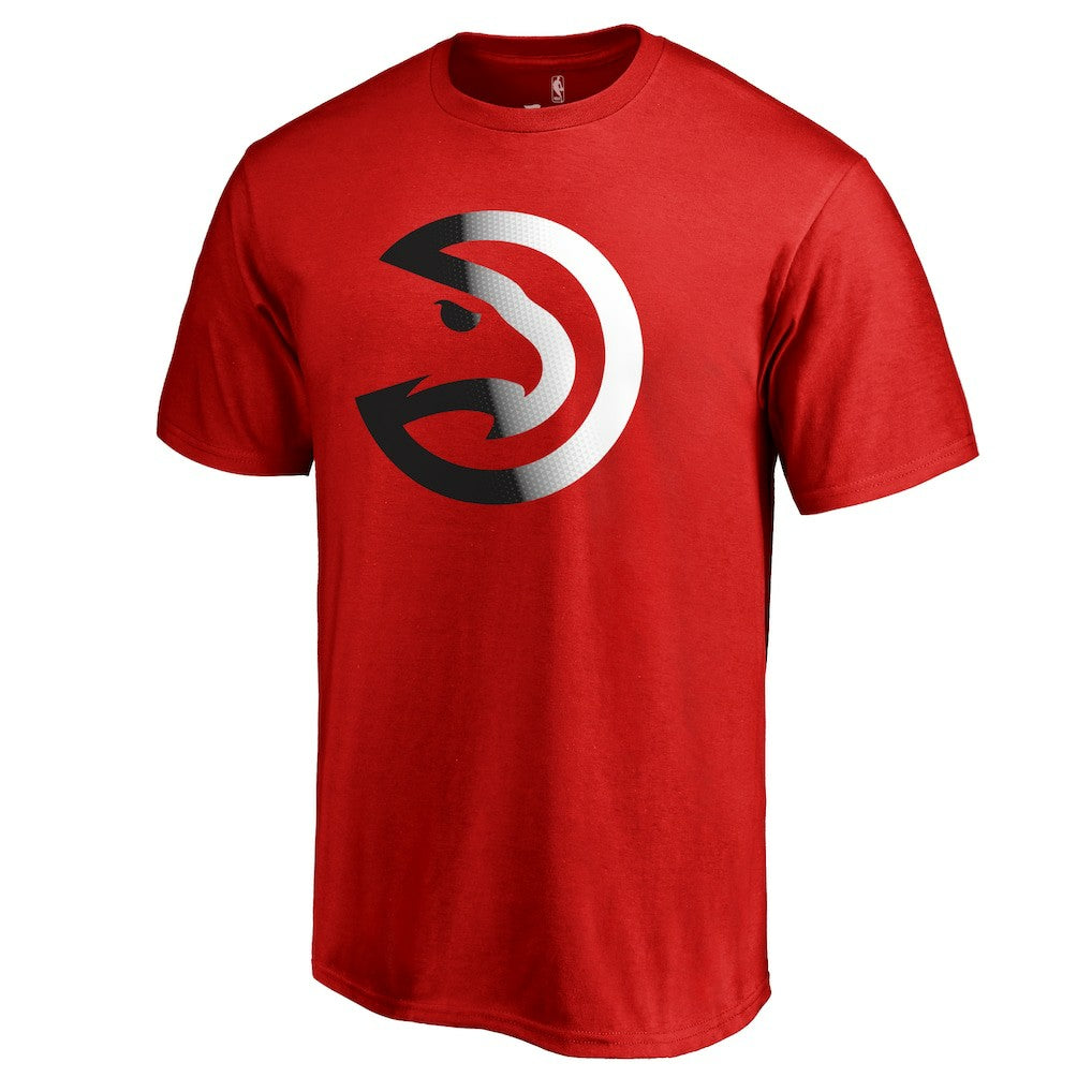 Atlanta Hawks Gradient Logo T-Shirt Red outlet