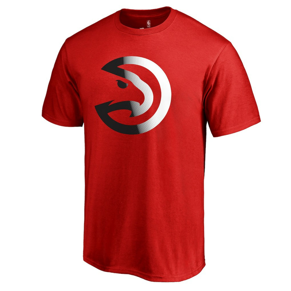 Atlanta Hawks Gradient Logo T-Shirt Red outlet