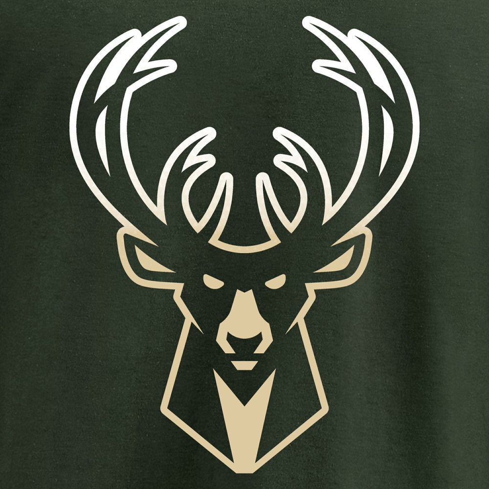 Milwaukee Bucks Gradient Logo T-Shirt Green
