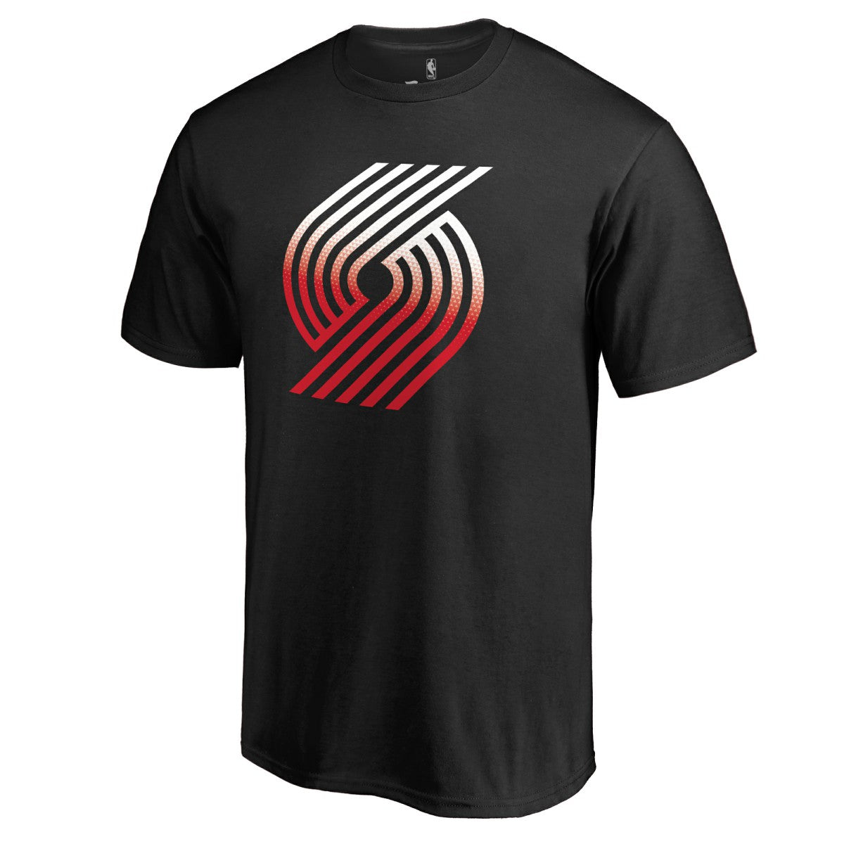 Portland Trail Blazers Gradient Logo T-Shirt Black