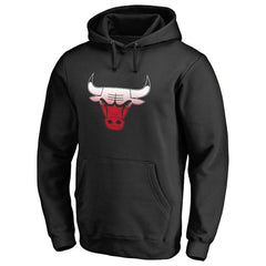 Chicago Bulls Gradient Logo Pullover Hoodie Black