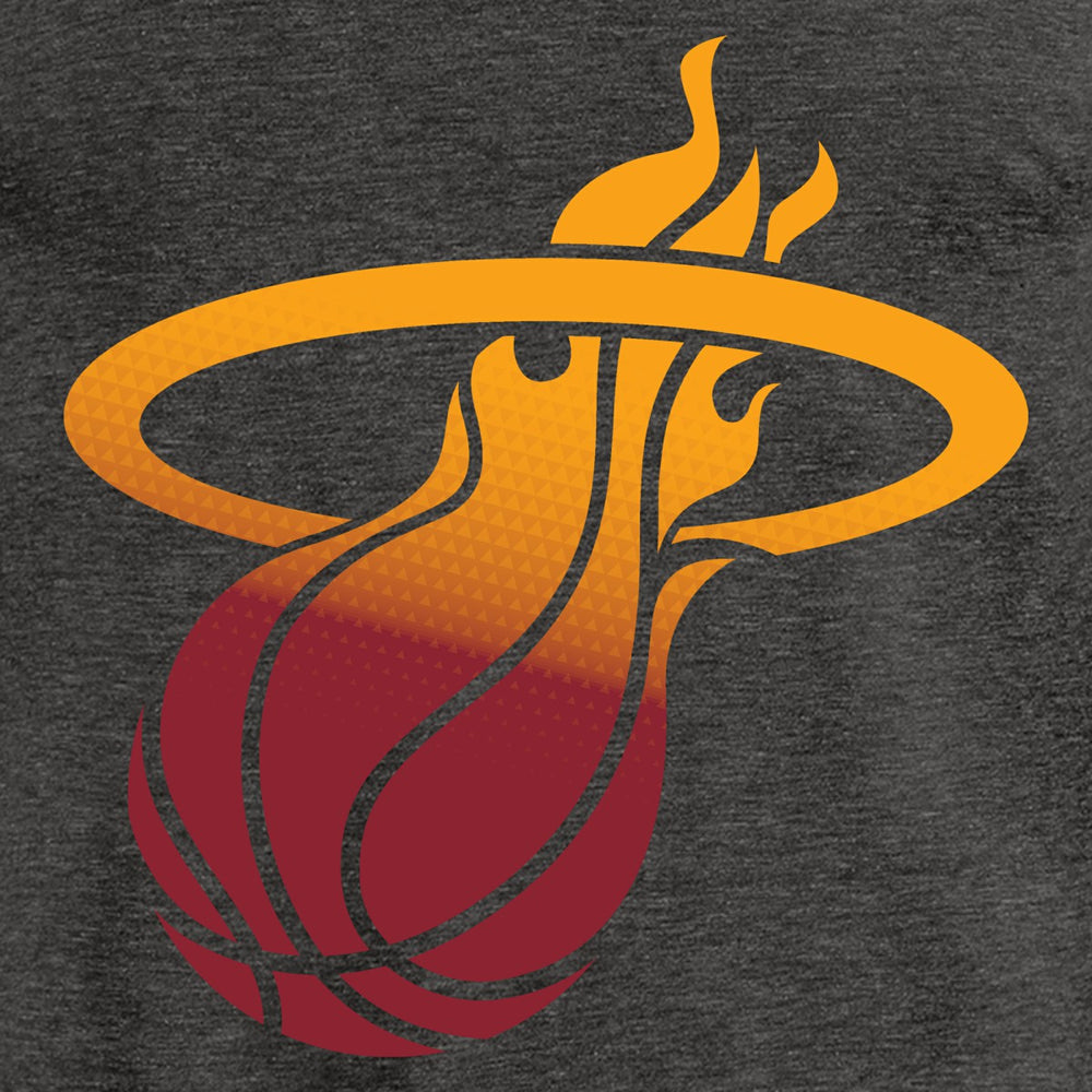 Miami Heat Gradient Logo Pullover Hoodie Black outlet