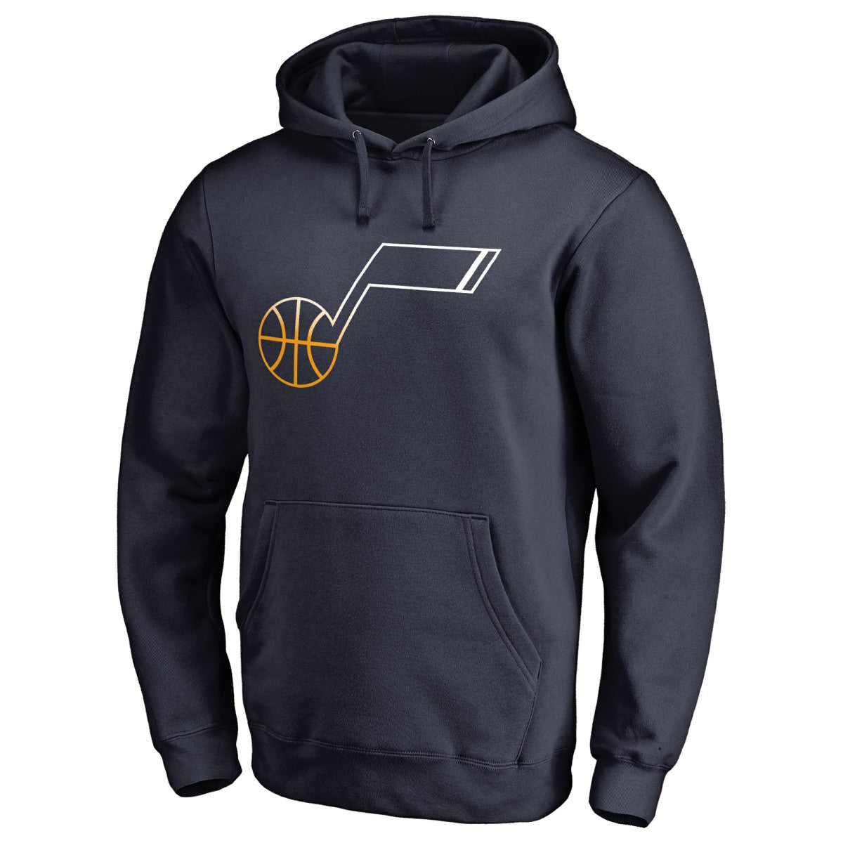 Utah Jazz Gradient Logo Pullover Hoodie Navy