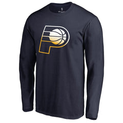 Indiana Pacers Gradient Logo Long Sleeve T-Shirt Navy outlet