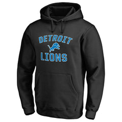 Detroit Lions Victory Arch Pullover Hoodie - Black Hoodies