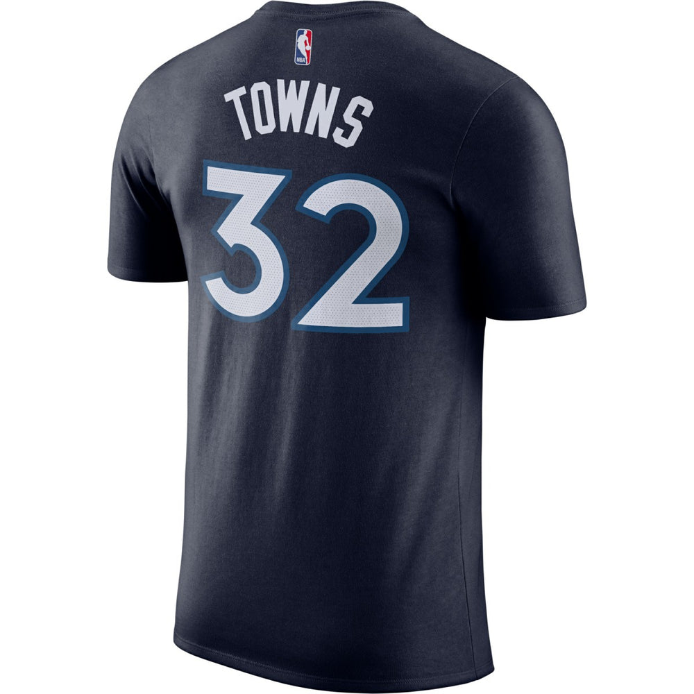 Karl-Anthony Towns Minnesota Timberwolves Name & Number Performance T-Shirt Blue - Nike