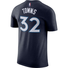 Karl-Anthony Towns Minnesota Timberwolves Name & Number Performance T-Shirt Blue - Nike