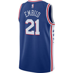 Joel Embiid Philadelphia 76ers Swingman Jersey Royal Icon Edition - Nike