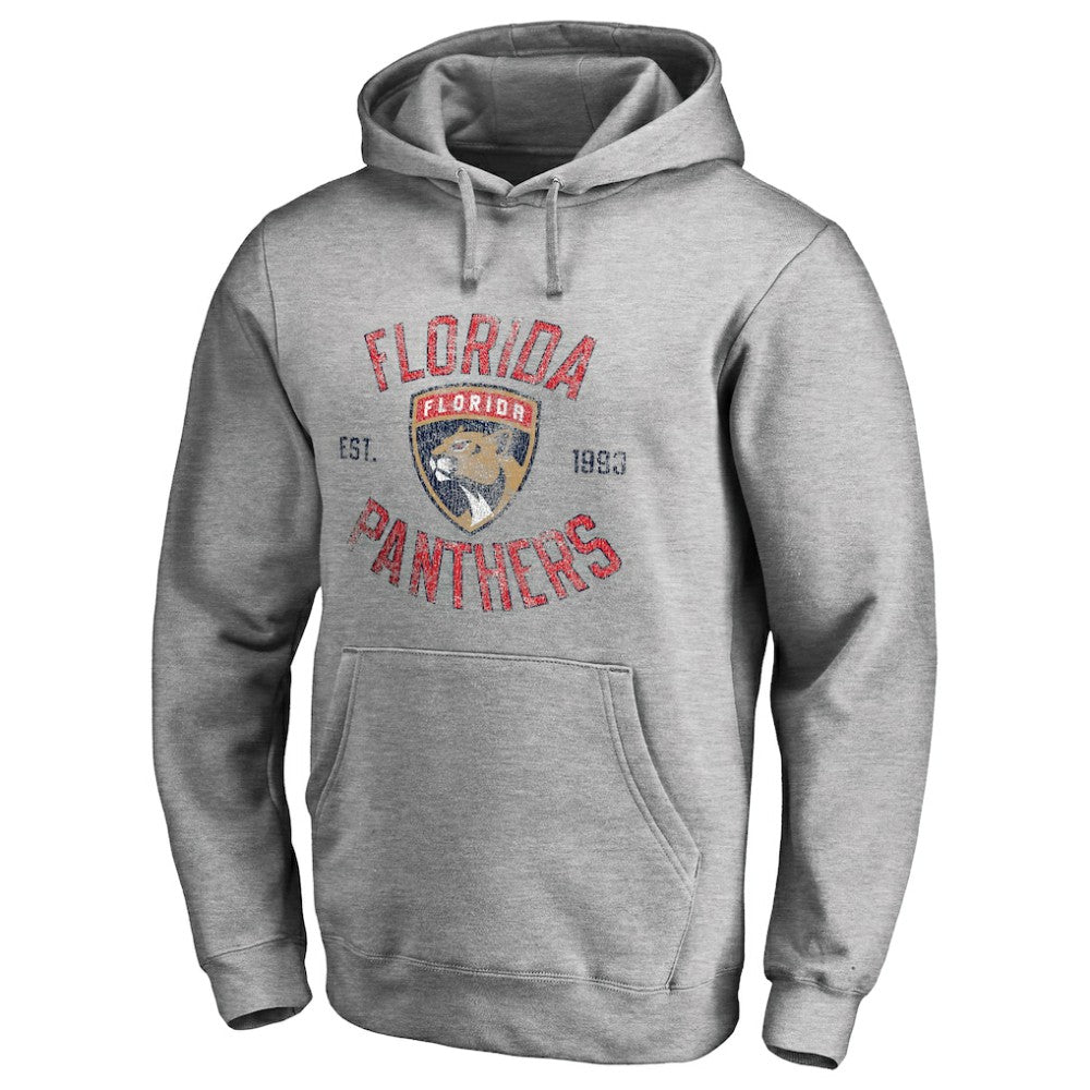 Florida Panthers Heritage Pullover Hoodie - Ash | US 2711929