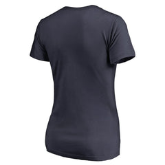 St. Louis Blues Women's Hometown Collection Defend V-Neck T-Shirt - Navy | US 2716625