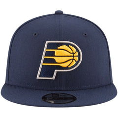 Indiana Pacers Team Color 9FIFTY Snapback Hat Navy - New Era