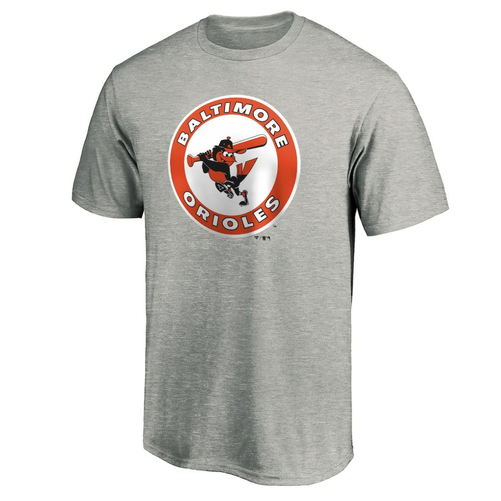 Baltimore Orioles Cooperstown Collection Forbes T-Shirt - Ash T-shirts