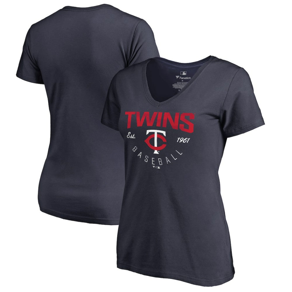 Minnesota Twins Women's Live For It T-Shirt - Navy T-shirts
