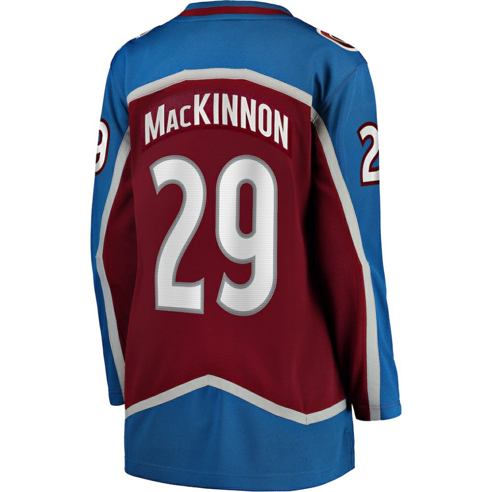 Nathan MacKinnon Colorado Avalanche Fanatics Women's Home Breakaway Jersey - Maroon | US 2743052