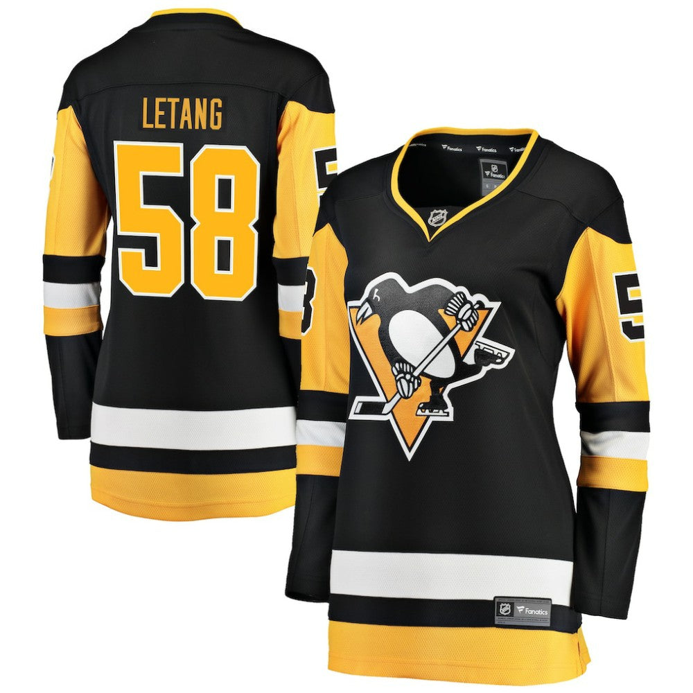 Kris Letang Pittsburgh Penguins Fanatics Women's Home Breakaway Jersey - Black | US 2743075