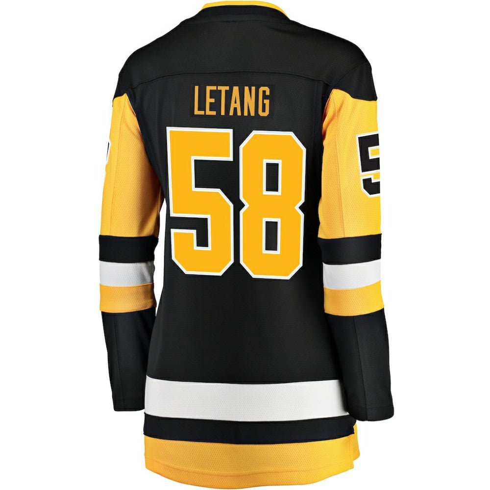 Kris Letang Pittsburgh Penguins Fanatics Women's Home Breakaway Jersey - Black | US 2743075