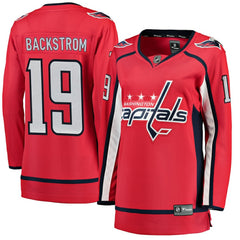 Nicklas Backstrom Washington Capitals Fanatics Women's Home Breakaway Jersey - Red | US 2743084