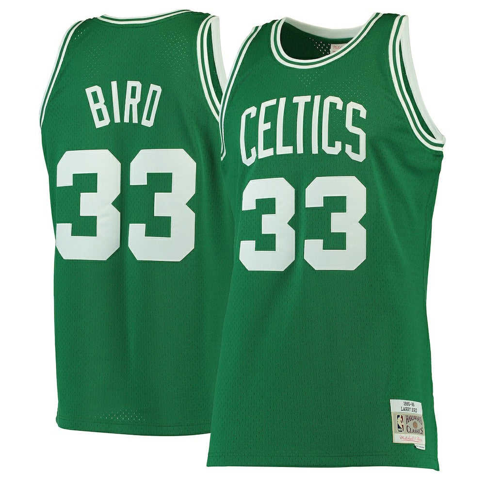 Larry Bird Boston Celtics Hardwood Classics Swingman Jersey Kelly Green - Mitchell & Ness outlet