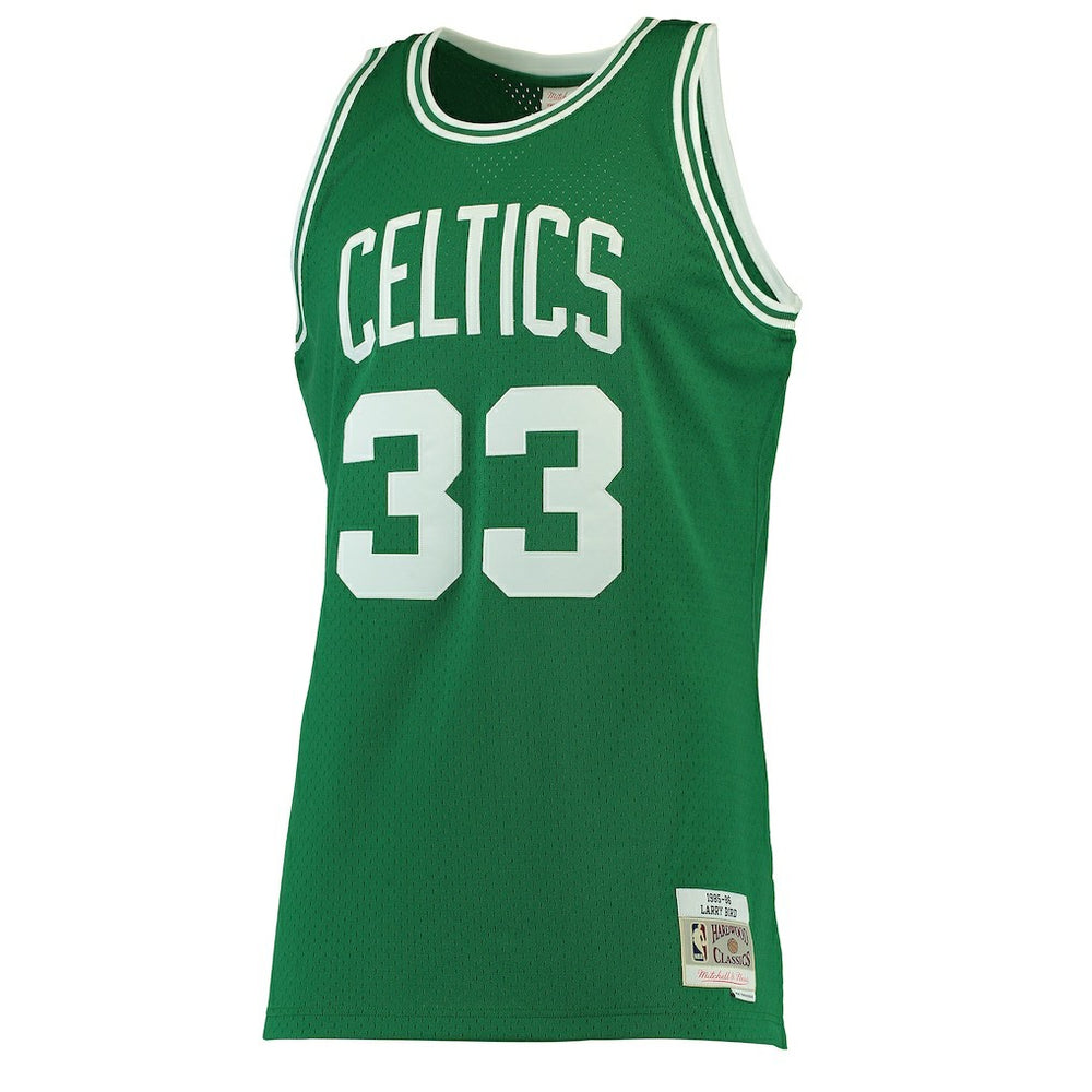 Larry Bird Boston Celtics Hardwood Classics Swingman Jersey Kelly Green - Mitchell & Ness outlet