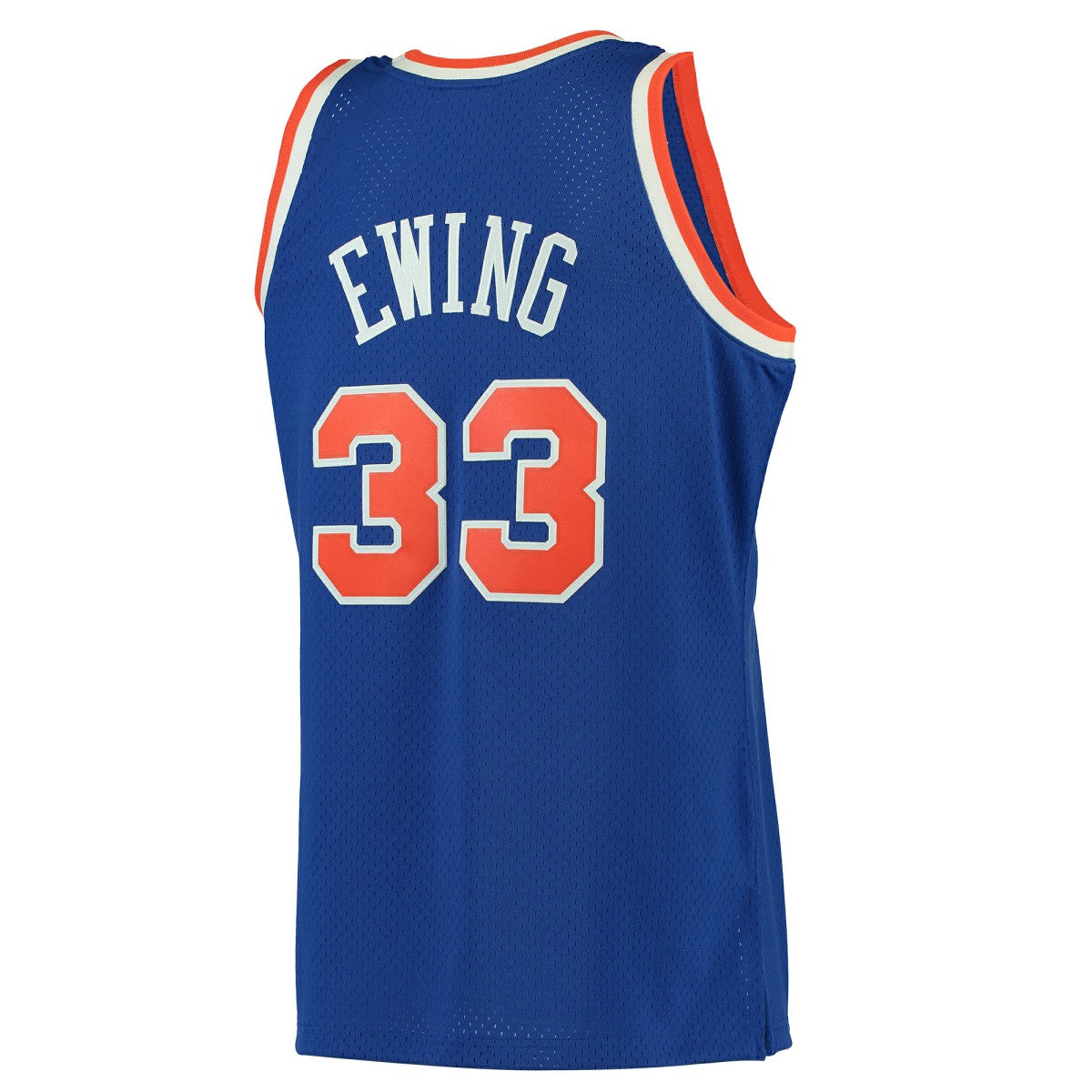 Patrick Ewing New York Knicks 1991/92 Hardwood Classics Swingman Jersey Blue - Mitchell & Ness