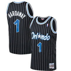 Penny Hardaway Orlando Magic Hardwood Classics Swingman Jersey Black - Mitchell & Ness