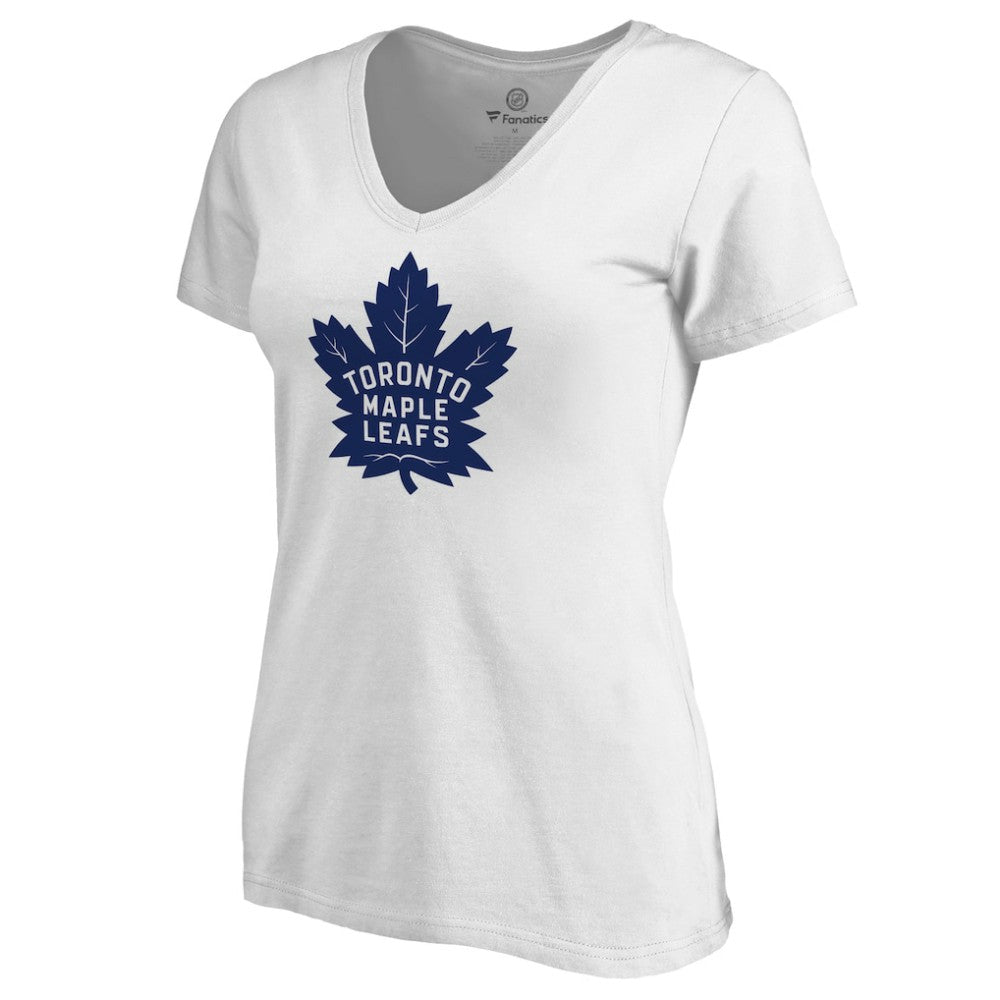 Toronto Maple Leafs Women's Primary Logo T-Shirt - White | US 2770419