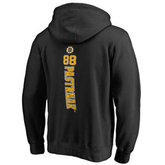 David Pastrnak Boston Bruins Backer Pullover Hoodie - Black | US 2775497