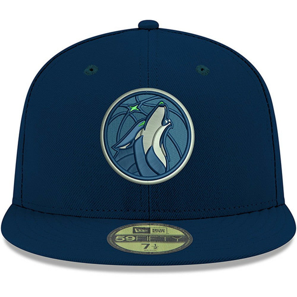 Minnesota Timberwolves Team Color 59FIFTY Fitted Hat Navy - New Era