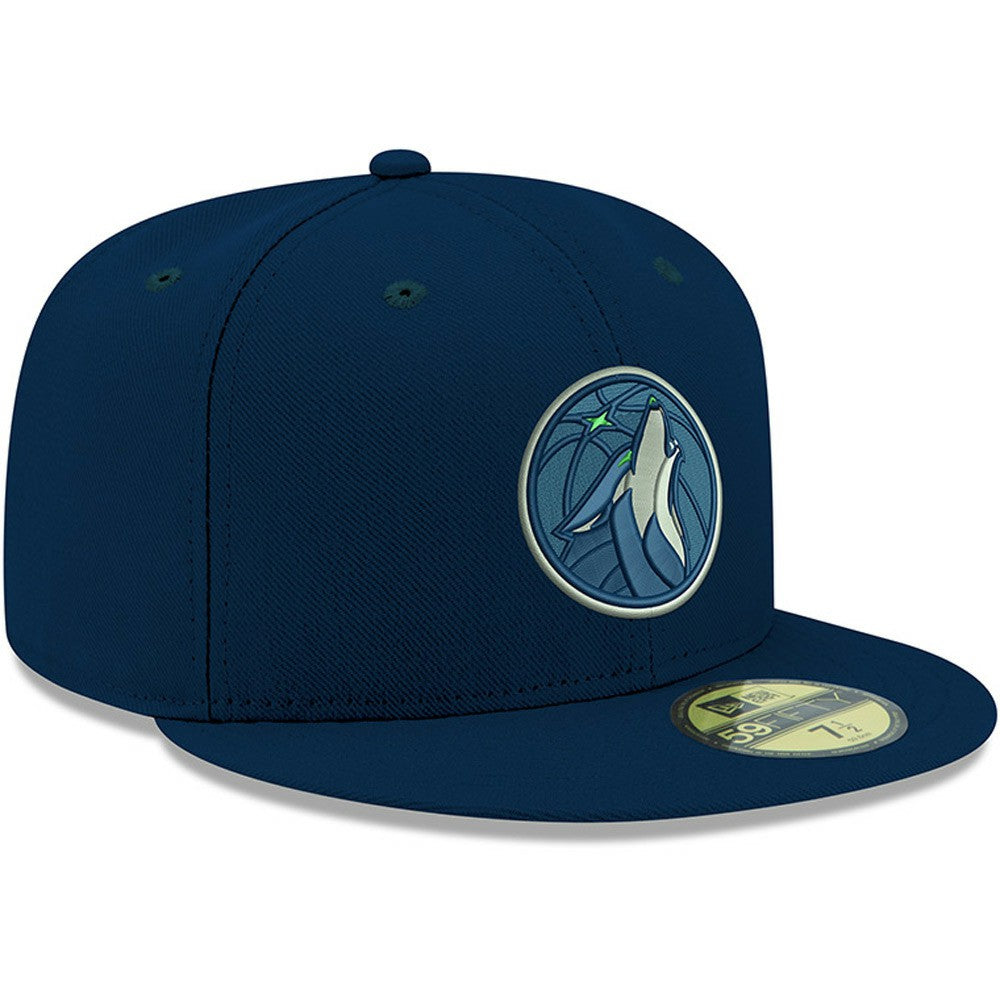 Minnesota Timberwolves Team Color 59FIFTY Fitted Hat Navy - New Era